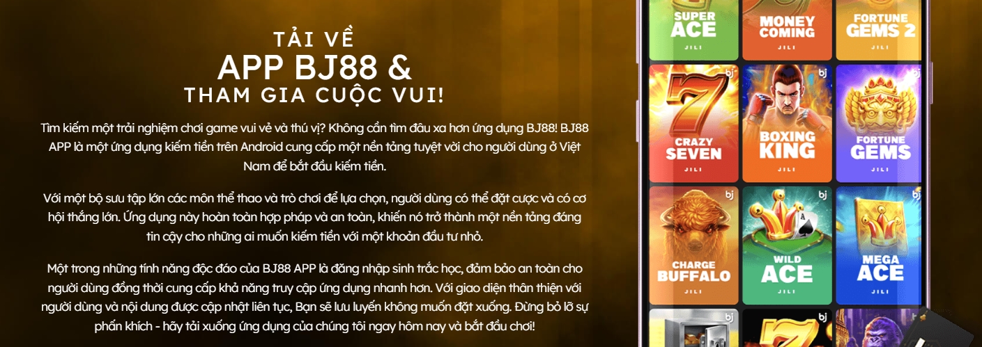 Hướng dẫn tải app Bj88 an toàn